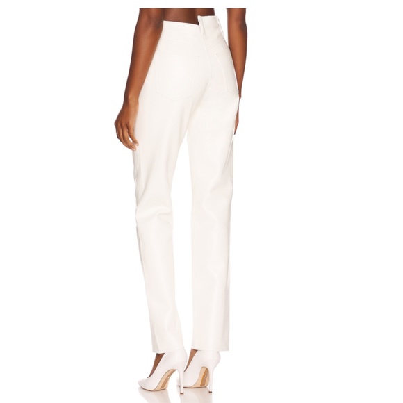 NWT Agolde Criss Cross Vegan Leather Pants - 26 - Picture 5 of 10